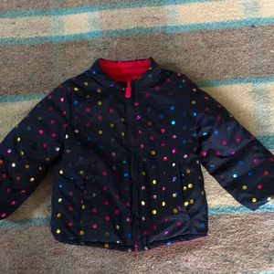 Baby Gap size 18-24 month reversible puffer coat